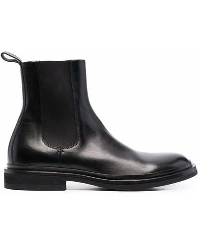 Officine Creative Major Slip-on Leather Chelsea Boots - Black