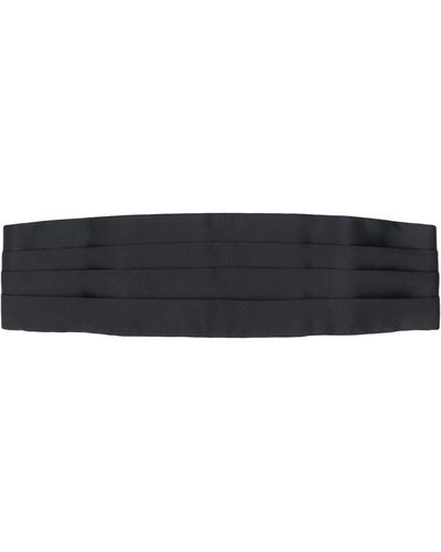 Brioni Cummerbund Suit Belt - Black