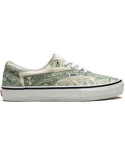Vans X Supreme Skate Era "dollar Bill-green" Sneakers