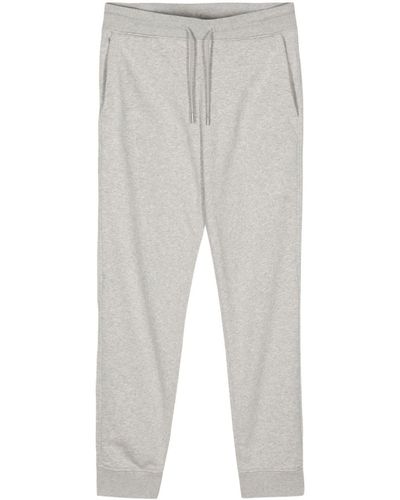 Woolrich Pantalon de jogging à logo brodé - Gris