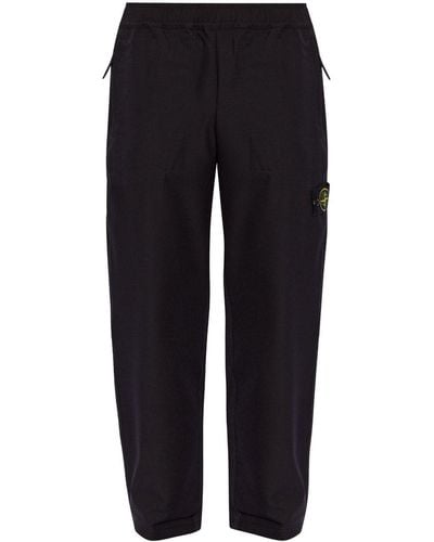 Stone Island Compass-badge Track Trousers - Blue