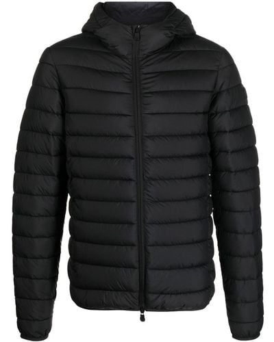 Save The Duck Zip-up Padded Jacket - Black