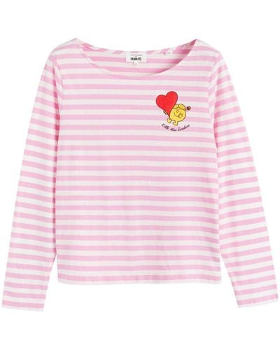 Chinti & Parker Little Miss Heart T-Shirt - Pink