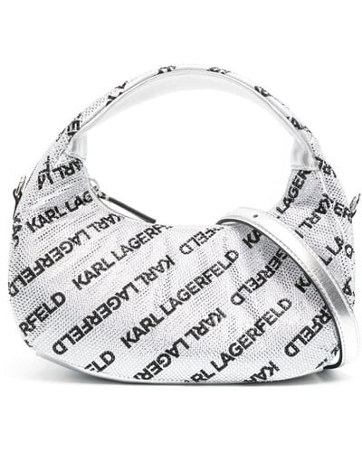 Karl Lagerfeld K/Evening Handtasche - Weiß