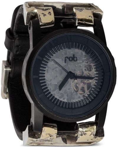 Parts Of 4 Reloj P4—FOB Watch #455 de 40 mm - Negro