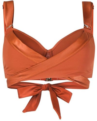 Marlies Dekkers Top de bikini Cache Coeur acolchado - Naranja