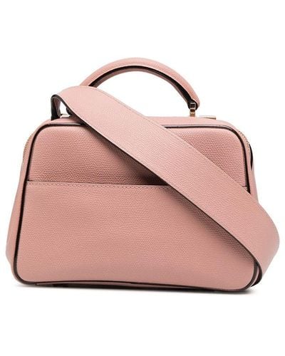 Valextra Small Serie Tote Bag - Pink