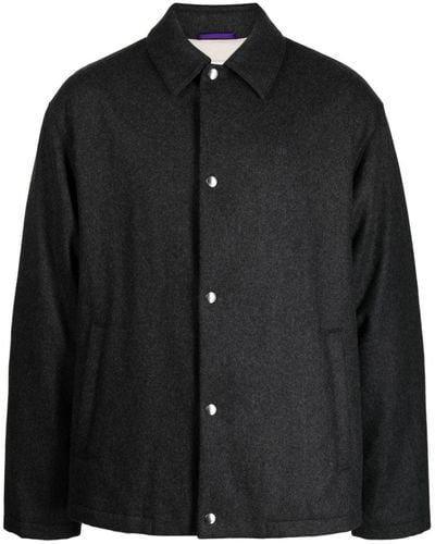 OAMC Sobrecamisa de manga larga - Negro