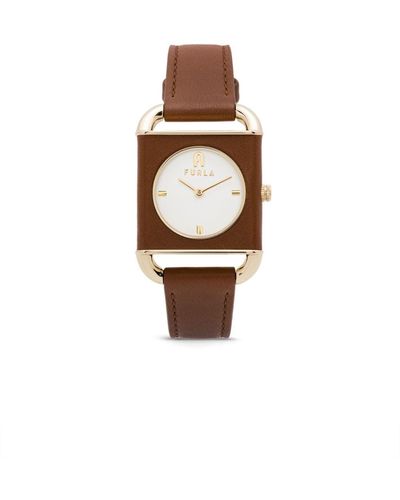 Furla Arco Square Horloge - Wit