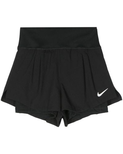 Nike Layered Dri-fit Tennis Shorts - Black