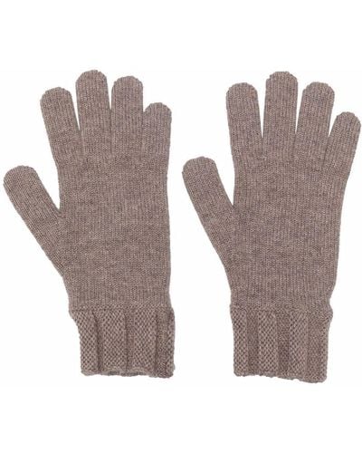 Woolrich カシミア ニット手袋 - マルチカラー
