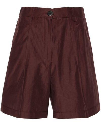 Forte Forte High Waist Shorts - Paars