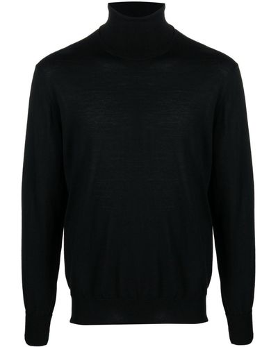 PT Torino Jersey con cuello vuelto - Negro