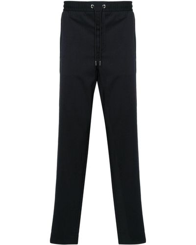 Moncler Pantalones de chándal con parche del logo - Negro