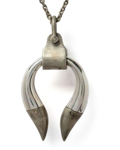 Parts Of 4 Hathor Sterling Silver Necklace - Metallic