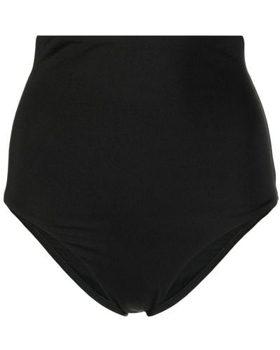 Bondi Born Lani High-waisted Bikini Bottoms - Black