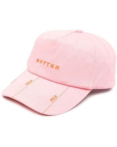 BOTTER Logo Print Cap - Pink