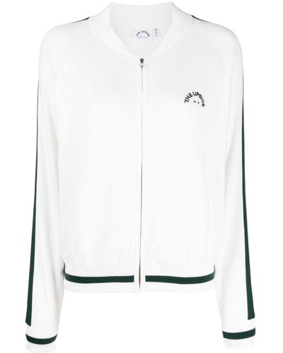 The Upside St Germain Jordana Logo-embroidered Jacket - White