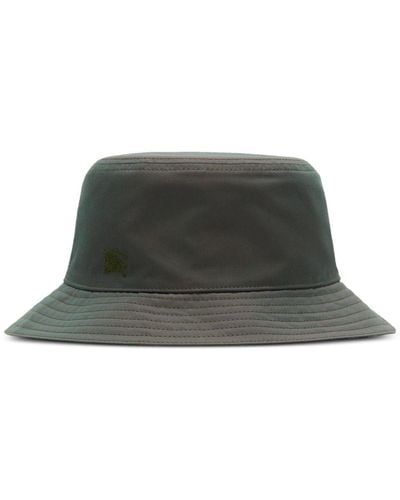 Burberry Sombrero de pescador con motivo Vintage Check - Verde