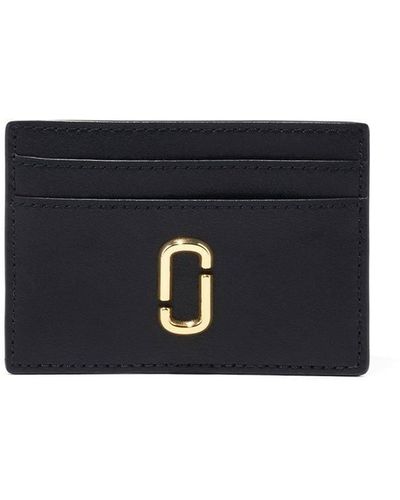 Marc Jacobs Card Holder With Logo - Blue