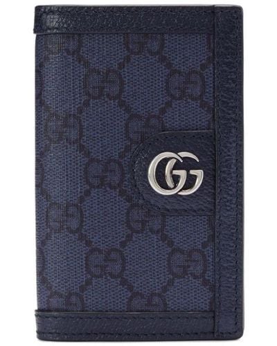 Gucci Ophidia Long Card Case - Blue