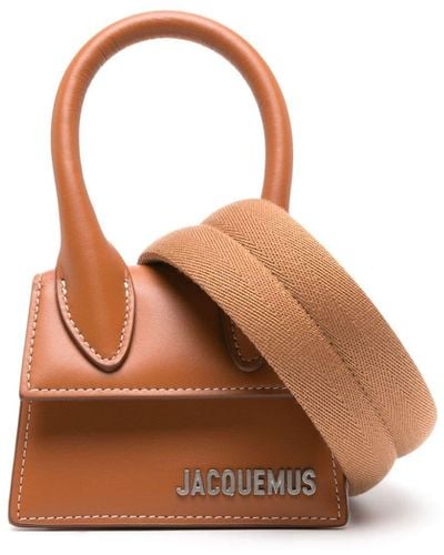 Jacquemus Le Chiquito Mini-tas - Bruin