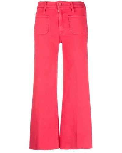 Mother Flared Jeans - Roze