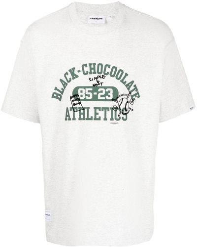 Chocoolate Athletics Cotton T-shirt - Gray