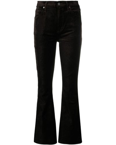 Citizens of Humanity Pantalones capri estilo bootcut - Negro