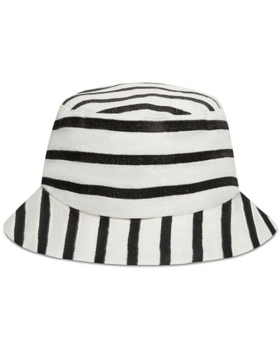 Vilebrequin Striped Bucket Hat - Black