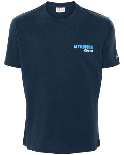 Mc2 Saint Barth Mykonos Add 61 T-shirt - Blau