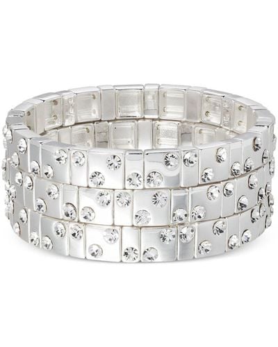 Roxanne Assoulin Twinkle Twinkle Bracelets (set Of Three) - White