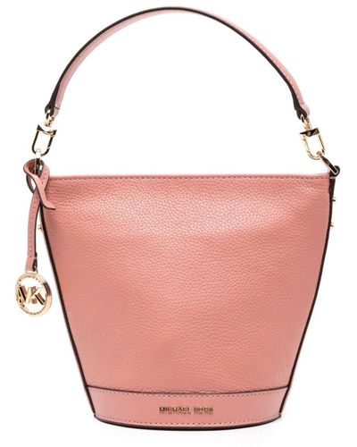 MICHAEL Michael Kors Townsend レザー バケットバッグ - ピンク