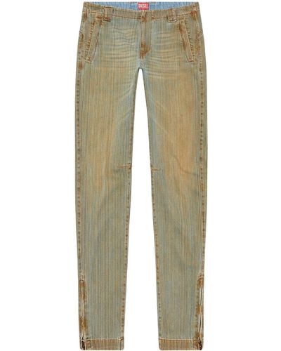 DIESEL D-gene 09i07 Straight-leg Jeans - Green