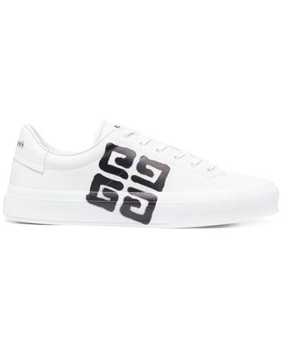 Givenchy City Sport Sneakers mit 4G-Print - Weiß