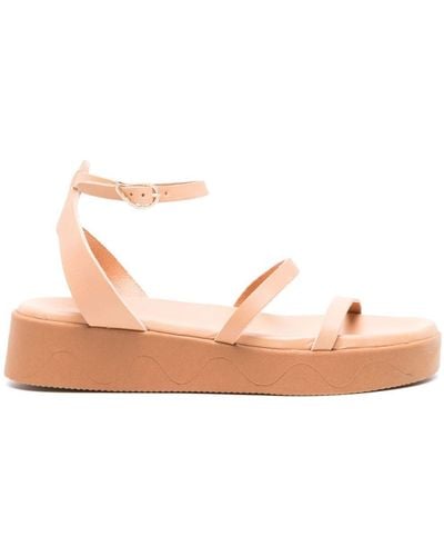 Ancient Greek Sandals Nissida Flatform-Sandalen - Pink