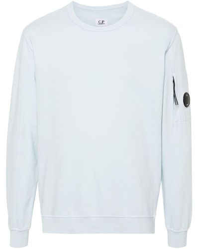 C.P. Company Lens-detail Sweatshirt - White