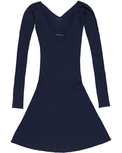 Jacquemus Vestido La Mini Robe Pralù - Azul