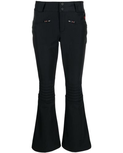 Perfect Moment Aurora Flared Leg Ski Trousers - Women's - Nylon/polyurethane - Blue