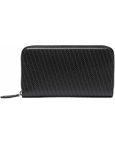 Fendi Cartera con logo FF - Negro