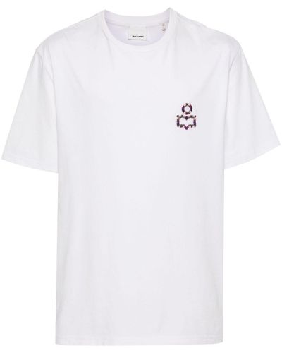 Isabel Marant Hugo T-Shirt aus Baumwolle - Weiß