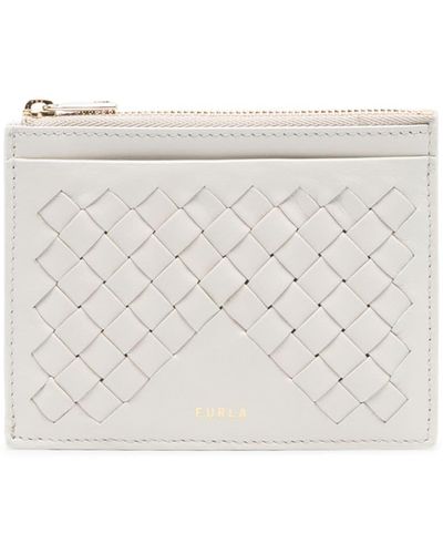 Furla Gerla Leather Cardcase - White