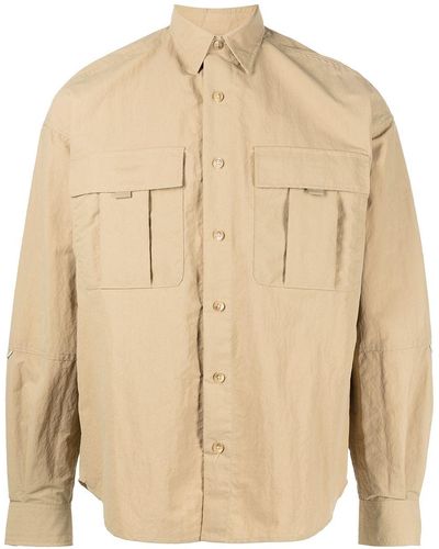 John Elliott Safari shirt-jacket - Neutre