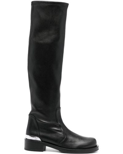 Stuart Weitzman Mercer Bold 40mm Boots - Black