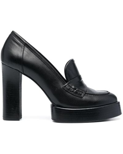 Paloma Barceló 110mm Block-heel Court Shoes - Black