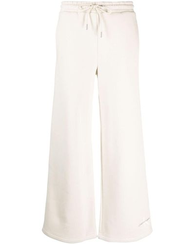 Calvin Klein Hose mit geradem Bein - Weiß
