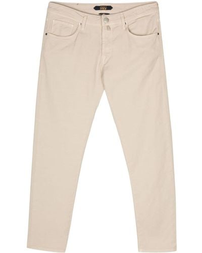 Incotex Klassische Slim-Fit-Jeans - Natur
