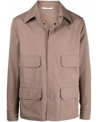 Valentino Garavani Flap-pockets Shirt Jacket - Multicolour