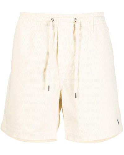 Polo Ralph Lauren Shorts aus Cord mit Kordelzug - Natur