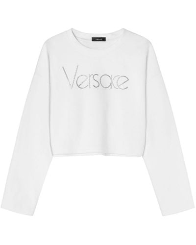 Versace 1978 Sweater Met Logo - Wit